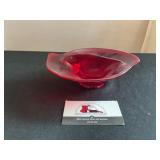 Vintage Viking Glass Divided Dish