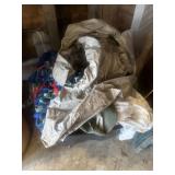 Ponchos, blankets, coats, misc