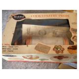 Cookie/ pasty press, misc decorating