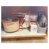 Crockpot, mixer , misc kitchen