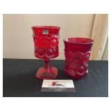 Noritake Ruby Red. Spotlight Goblet