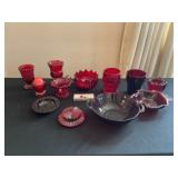Red Glassware