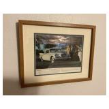 Framed Automotive Decor