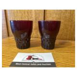 Juice cocktail glasses