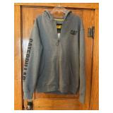 Caterpillar Size L Zip Up Hoodie