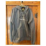 Caterpillar Zip Up Hoodie Size L