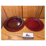 Red plates