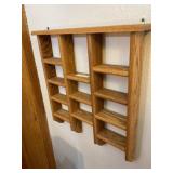 Wooden Wall Hanging Shelf