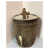 Wooden barrel