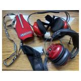 Racing headphones and misc