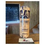 Metal CAT tumbler cup