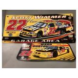 CAT nascar plastic license plates