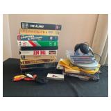 VHS Tapes, CD and DVDs