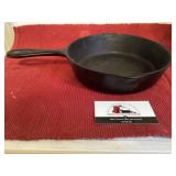 Hammered cast iron skillet