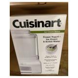 Frozen yogurt, ice cream maker