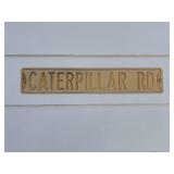 Caterpillar Sign