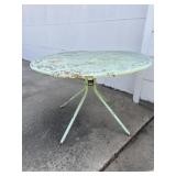 Vintage Metal Patio Table