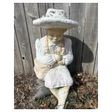 Concrete Fishing Girl