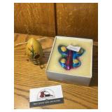 Butterfly and egg decor