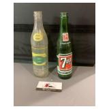 Vintage pop bottles
