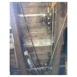 Fishing poles and misc