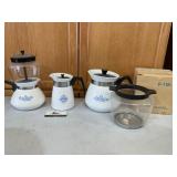 Corningware Coffee Pots