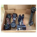 Antique phone receivers