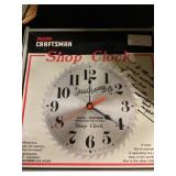 Craftsman shop clock
