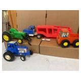Plastic Trucks and Tractors