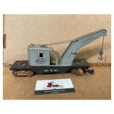Plastic Marx New York Central Crane Car