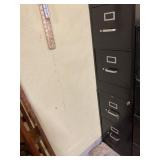 Metal file cabinet