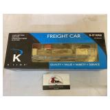 K Line Gord Pickup and Figures Flatcar