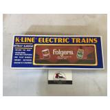 K Line Electric Trains Folgers Car