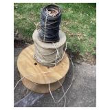 Rolls of various wire/ communication cable