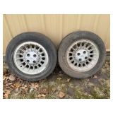 Ford rims with tires