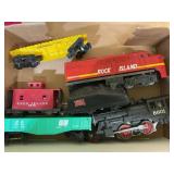 Plastic Lionel Train Cars
