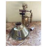 Brass extinguisher lamp