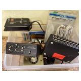 Tape control center, amplifier, misc