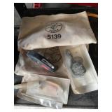 Klein canvas tool bags and tools