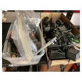 Cords, misc electronics