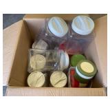 Box of Plastic. Containers