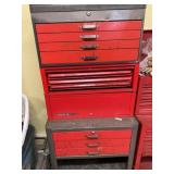 Stack on rolling tool box