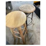 Wood stools