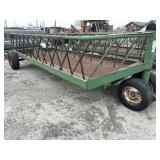S I Feeders Hay Wagon