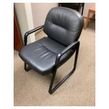 Reception area, leather, like chair