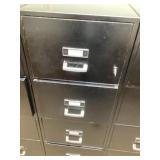 Four drawer fireproof, filing cabinet legal size