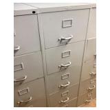 Metal filing cabinet five drawer, bring help to