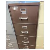 Four drawer file cabinet with key, bring help to