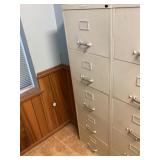 Art metal five drawer filing cabinet, bring help