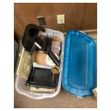 Office supplies and tote